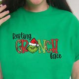 Resting Grinch Face Tee