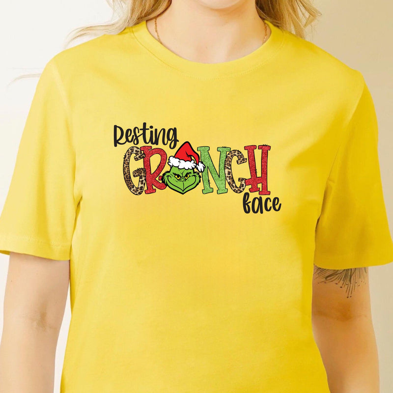 Resting Grinch Face Tee