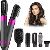 Hair Dryer Brush 5 in 1 Hair Dryer Hot Air Brush Style,One Step Hair Blowout Volumizer for Straightening Curling Drying Combing Scalp Massage Styling, Hair Dryer Styler Ideal for All Hairstyle
